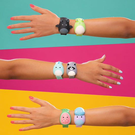 Squishmallows FigBands Multipack - 8 FigBands - Series 1-2-in-1 Figure and Band - Ages 4+