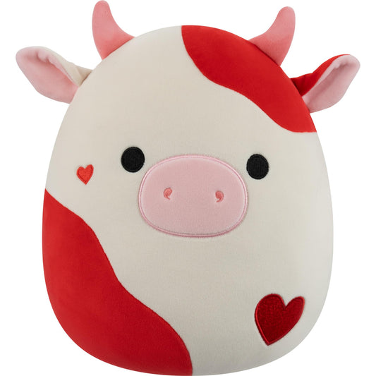 Red&white Hearts Cow