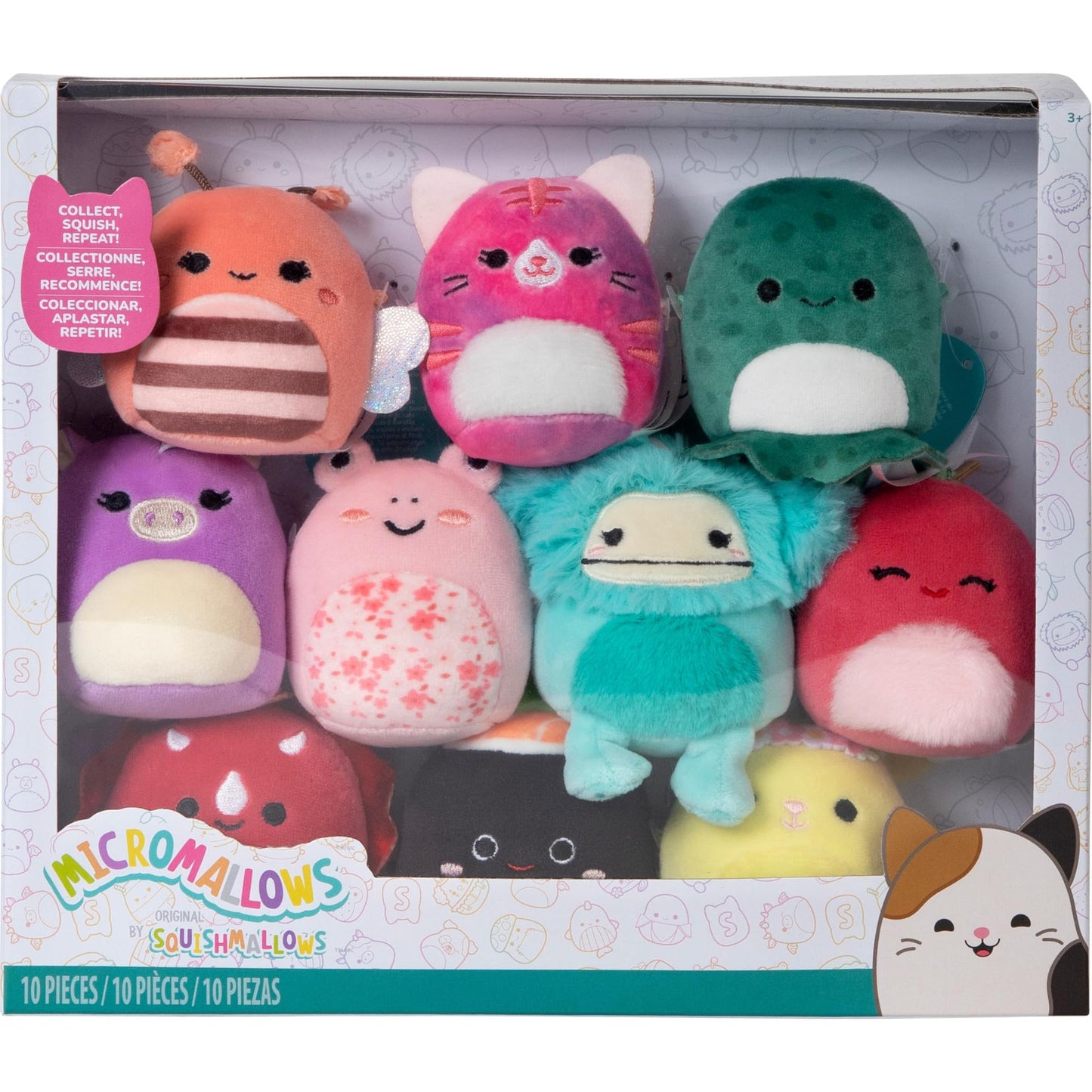 Squishmallows Original Micromallows Plush 10-Pack