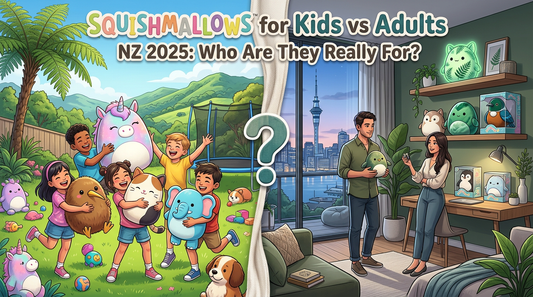 Squishmallows for kids vs adults New Zealand 2025 who are they really for