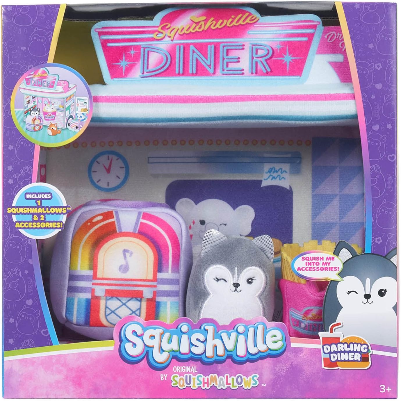 Squishville Squishmallows mini plush toys and playsets collection in New Zealand