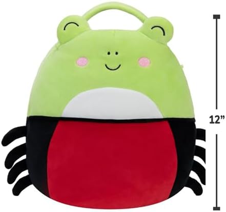 Squishmallows Original Bella The Spider Treat Pail - Official Jazwares Halloween Accessory