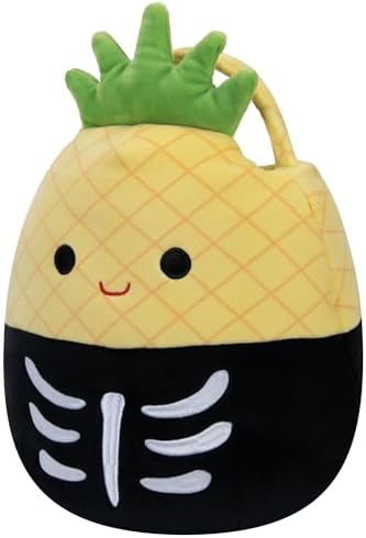 Squishmallows Original Bella The Spider Treat Pail - Official Jazwares Halloween Accessory