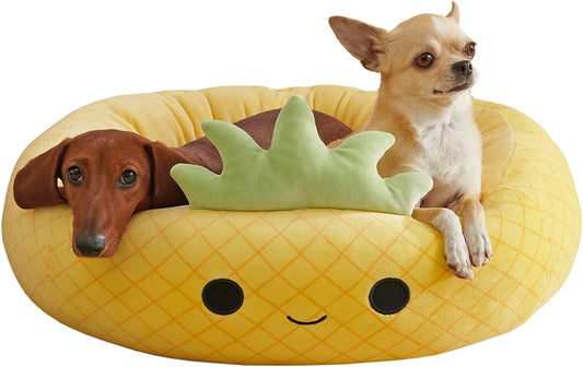 Squishmallows 30-Inch Beula Octopus Pet Bed - Large Ultrasoft Official Squishmallows Plush Pet Bed