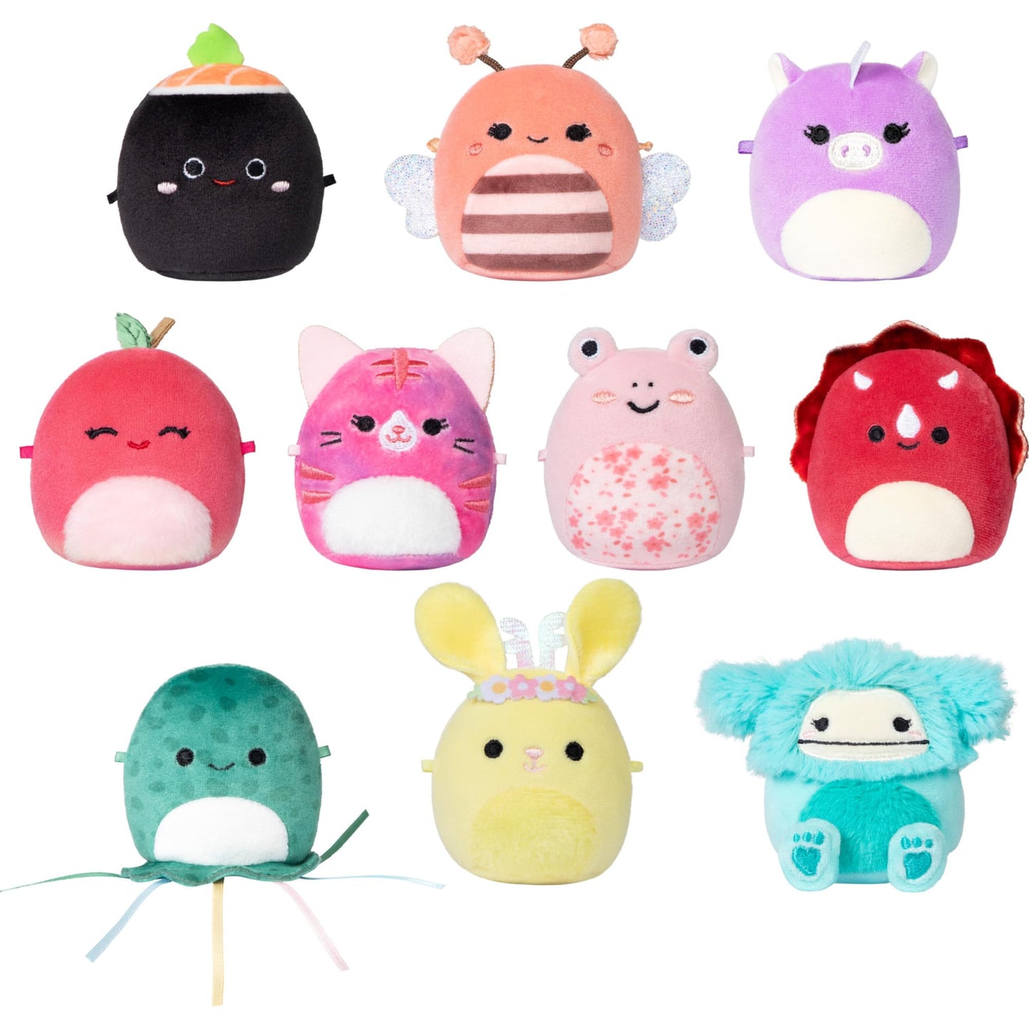 Squishmallows Original Micromallows Plush 10-Pack